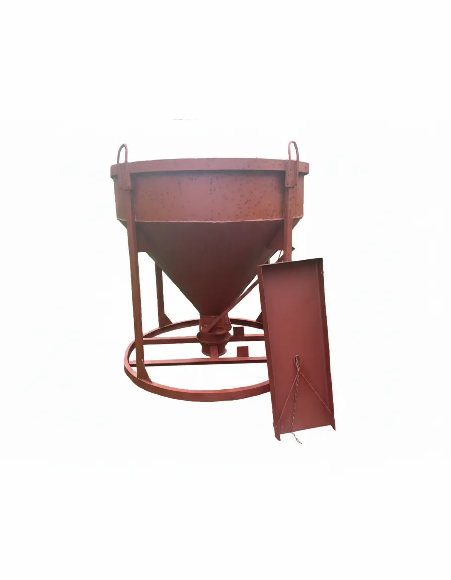 Бадья для бетона БН-1,0 низкая лоток+воронка