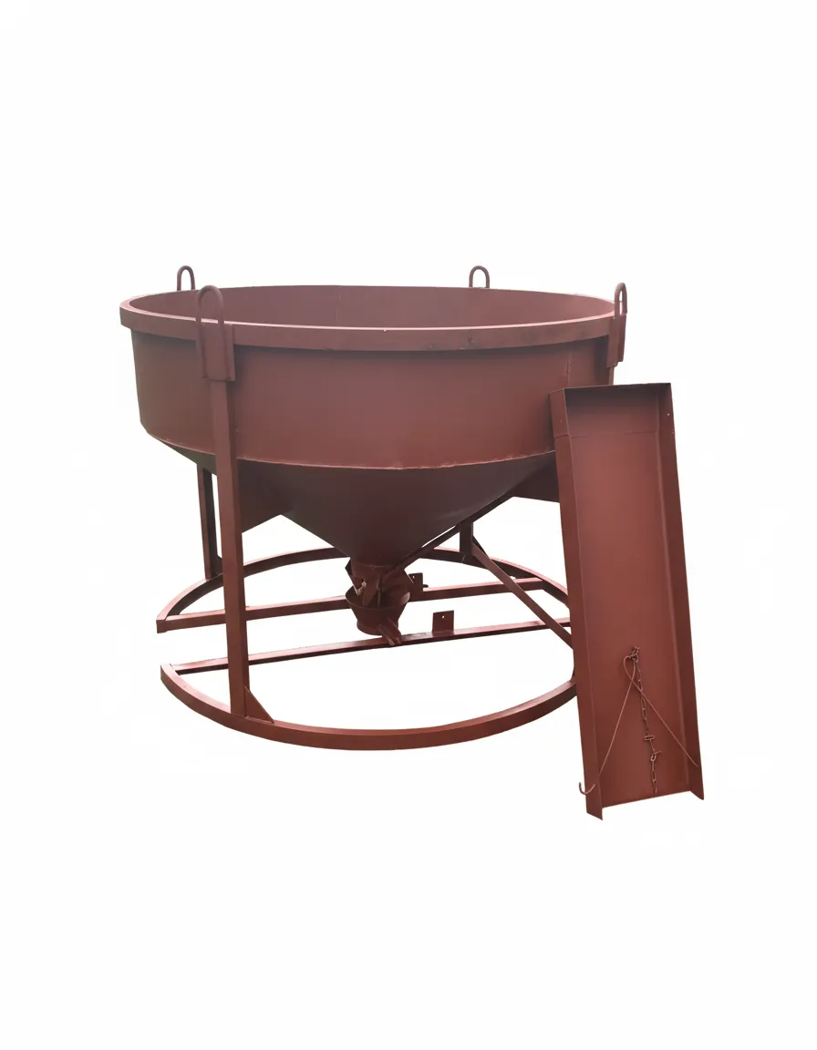 Бадья для бетона БН-2,0 низкая лоток+воронка