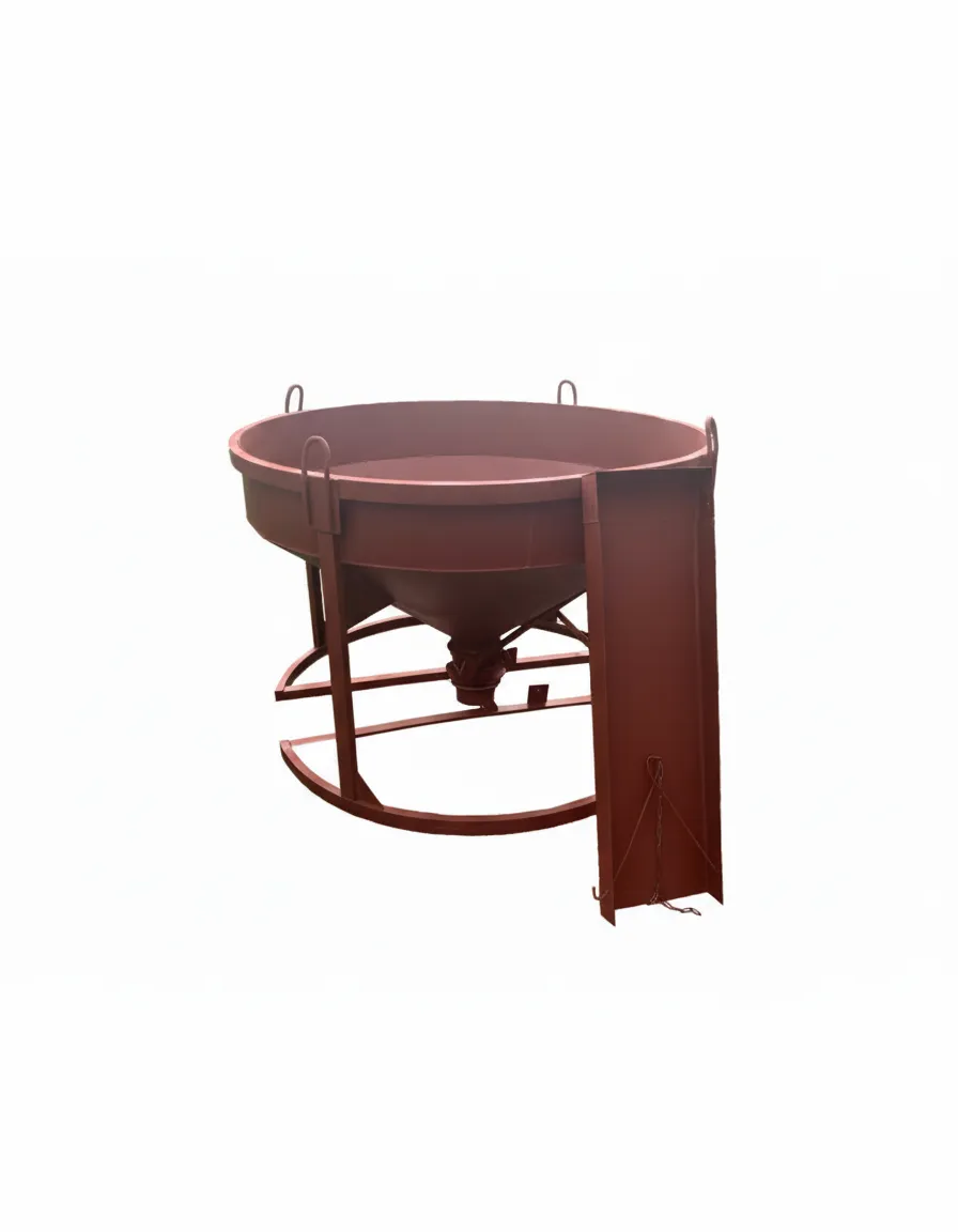 Бадья для бетона БН-1,5 низкая лоток+воронка